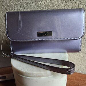Kate Spade - Kenzie Boxed Medium Flap Wristlet Wallet - Candied Flower - NWT